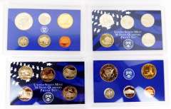 2 U.S. Mint Double Coin Sets - 2005 & 2006