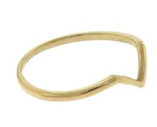 Beautiful Yellow Gold V Band