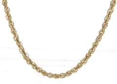 Classic 14kt YG 30" Rope Chain Necklace