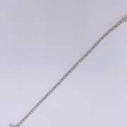 14kt Solid White Gold Diamond Tennis Bracelet