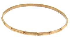 Handsome 21kt Bangle Bracelet
