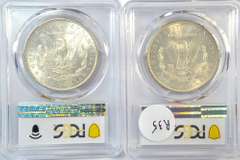 Near Gem BU 1902-O & 1904-O Morgan Dollars. PCGS MS64