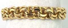 Noticeable Double-Link Bracelet in 14KT Yellow Gold