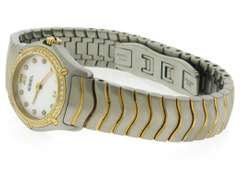 Ebel Classic Wave Mini 2 Tone on Bracelet Ladies Watch