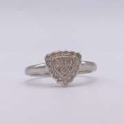 14kt White Gold Diamond Ring
