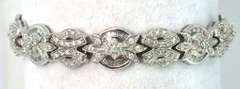 Glittering 2.53CTW Diamond Bracelet in 14KT White Gold
