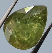 Super rare rich green 2.13ct untreated Demantoid Garnet