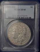 1891-CC XF40 Morgan $ PCGS