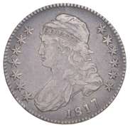 1817 Capped Bust Half Dollar