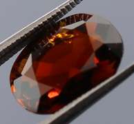Pendant cut 3.21ct rare Amber Spinel