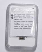 F AD 209-211 Ionia, Ephesus - Geta - Issued As Caesar - RV Stag - NGC