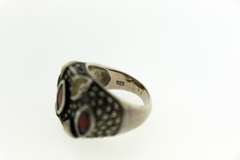 Vintage Sterling Silver Marcasite Ring