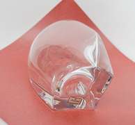 Rare Vintage Baccarat France Heavy Clear Crystal Vase