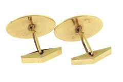 Gorgeous Yellow Gold Cufflinks