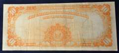 1922 Ten Dollar Gold Certificate, Circulated