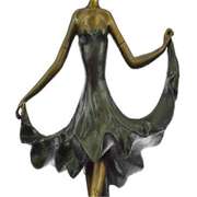 Dancer Bronze Figurine