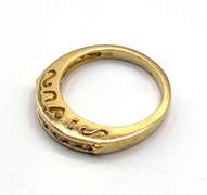 Classic 14kt Yellow Gold Diamond Band