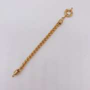 Fancy Italian Made 18kt Gold Plated Greek Key Design Bracelet