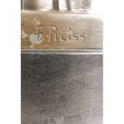 Art Nouveau Nude Woman Awakening Bronze Sculpture