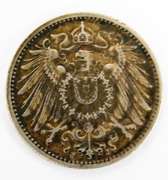 1902 German 1 Mark Silver Coin