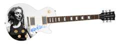 Ani Difranco Autographed Signed Graphics Photo Guitar ACOA
