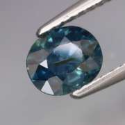 Superior luster 1.02ct blue green Australian Sapphire
