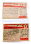 2 Bowman 1954 Baseball Cards