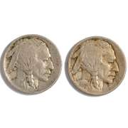 1913 Type 1 & 1915 Buffalo Nickels