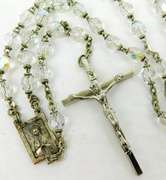 Vintage Crystal Rosary