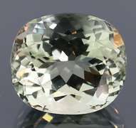 Brilliant 11.4ct platinum green Amethyst