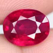 Vivid blood red 4.25ct Ruby from Madagascar