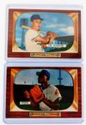 2 Bowman 1955 Baseball Cards