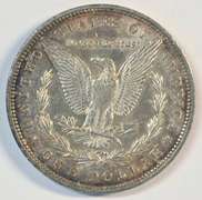 Near Mint 1892-P Morgan Silver Dollar. Key date