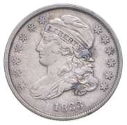 1833 Liberty Cap Dime