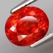 Fiery 3.06ct top red orange Spessartite Garnet