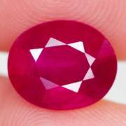 Vivid blood red 5.11ct Ruby from Madagascar