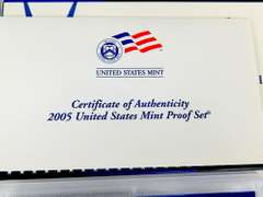 2 U.S. Mint Double Coin Sets - 2005 & 2006