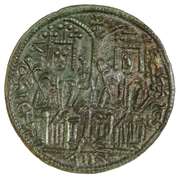 Bela Hungary 1172-1196 Copper Coin