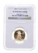 PF70 UCAM 1989-P $10 American Gold Eagle - Graded NGC