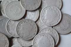 60 Full Rim Liberty V Nickels