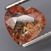 Rich golden orange 2.22ct UNTREATED Sapphire