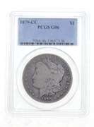 G06 1879-CC Morgan Silver Dollar - Graded PCGS