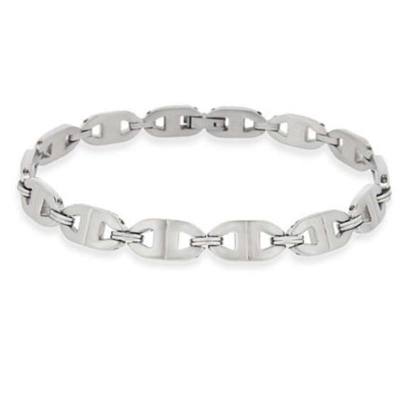 Stainless Steel Designer Inspired Men's Link Bracelet