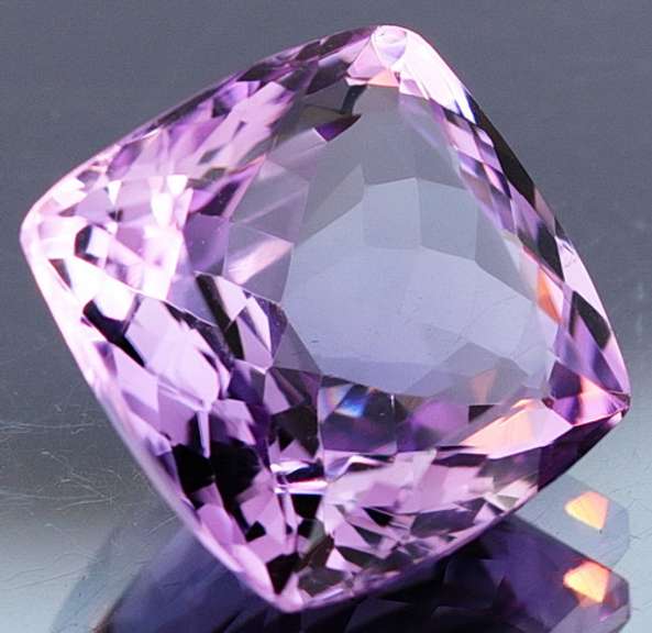 Striking 13.49ct untreated bright lavender Amethyst