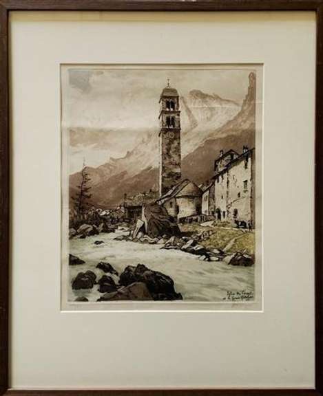Joanny Drevet (1889-1969) Limited Edition Lithograph Joanny Drevet