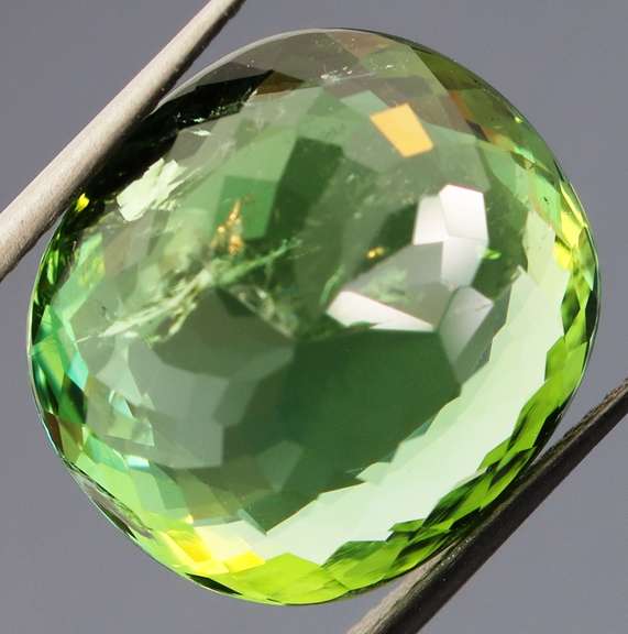 Huge! 16.51ct open color grass green Tourmaline