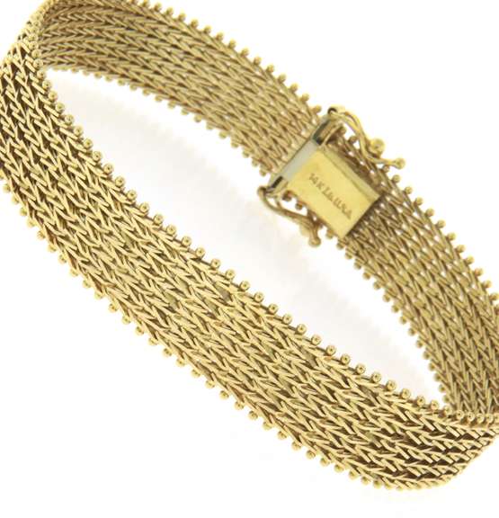 Remarkable Yellow Gold Imperial Villa Bracelet