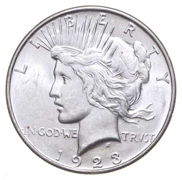 1923-D Peace Silver Dollar