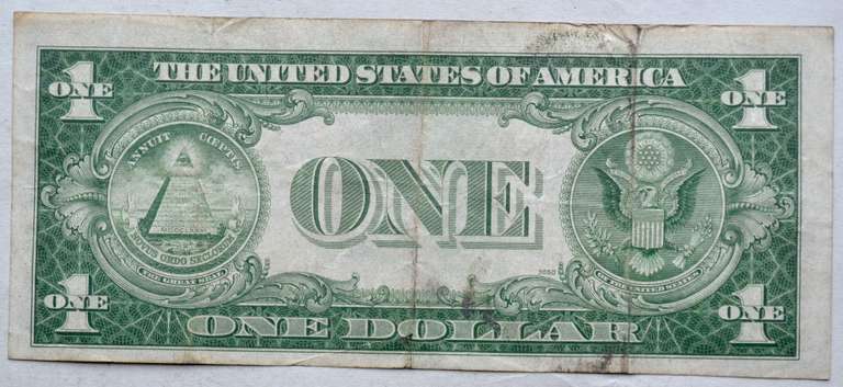 1935 A $ 1 North Africa Emergency Issue Silver Certificate