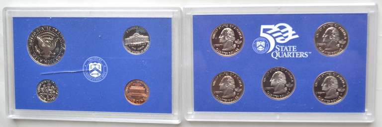 1994 1999 2000 & 2007 US Proof Sets